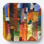 Klee - Voor de stad Papieren Bordje (Voorkant)