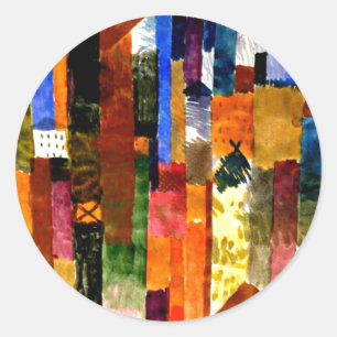 Klee - Voor de stad Ronde Sticker