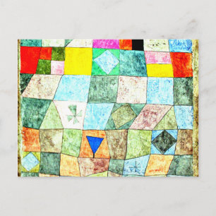 Klee - Vriendelijk spel Anagoria Briefkaart