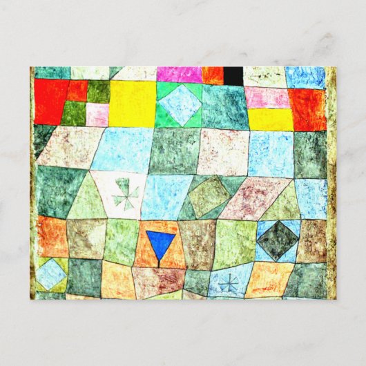 Klee - Vriendelijk spel Anagoria Briefkaart (Voorkant)