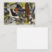 Klee - Vrouw met Keys Notitiekaartje (Voorkant / Achterkant)