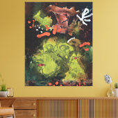 Klee - Vrouwen in hun Zondag Best Canvas Afdruk (Insitu (Woonkamer))