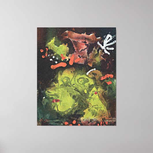 Klee - Vrouwen in hun Zondag Best Canvas Afdruk (Voorkant)