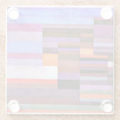 Klee - Vuur in de avond Glazen Onderzetter (Achterkant)