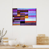 Klee - Vuuravond, 1929 Poster (Keuken)