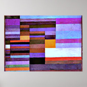 Klee - Vuuravond, 1929 Poster