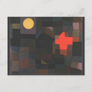 Klee - Vuurvolle Maan Briefkaart