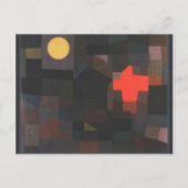 Klee - Vuurvolle Maan Briefkaart (Voorkant)