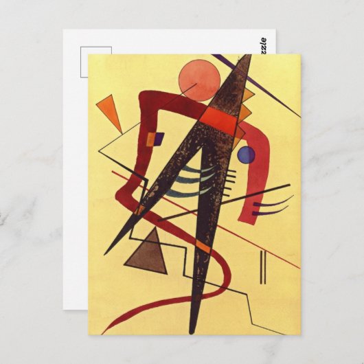 Klee - Warm Briefkaart (Voorkant / Achterkant)