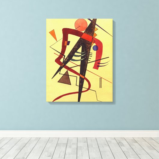 Klee - Warm Canvas Afdruk (Insitu (Houten vloer))