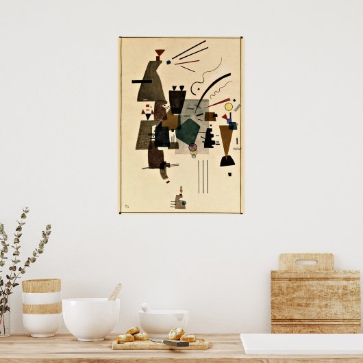 Klee - Warmed Cool Poster (Keuken)