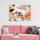 Klee - Watervogels - Eend, Canvas Afdruk (Insitu (Woonkamer))