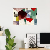 Klee - Weariness in a Spacious City Poster (Thuiskantoor)