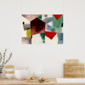 Klee - Weariness in a Spacious City Poster (Keuken)