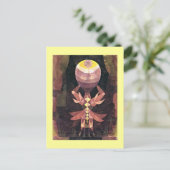 Klee - Wild Berry, schilderij Paul Klee Briefkaart (Staand voorkant)