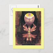 Klee - Wild Berry, schilderij Paul Klee Briefkaart (Voorkant / Achterkant)