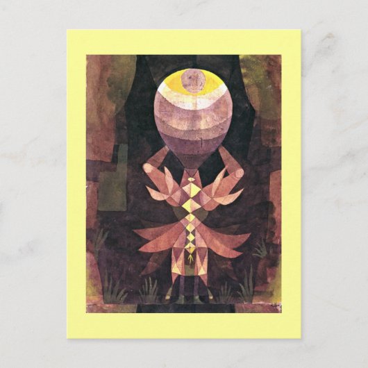 Klee - Wild Berry, schilderij Paul Klee Briefkaart (Voorkant)