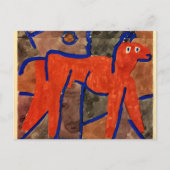 Klee - Wildes Tier in Bann Briefkaart (Voorkant)