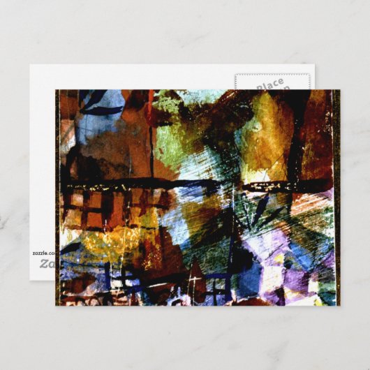 Klee - Windows en Palm Trees Briefkaart (Voorkant / Achterkant)