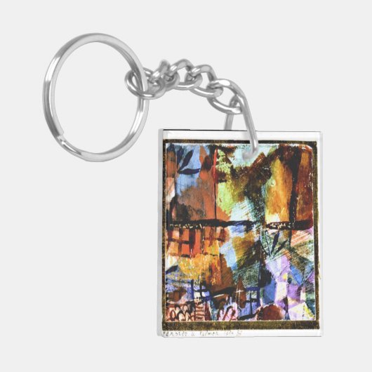 Klee - Windows en Palm Trees Sleutelhanger (Voorkant Links)