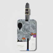 Klee - Winter Bagagelabel (Voorkant (verticaal))