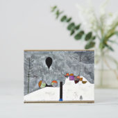 Klee - Winter  Briefkaart (Staand voorkant)