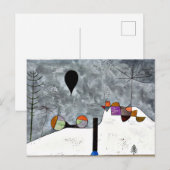 Klee - Winter, Briefkaart (Voorkant / Achterkant)
