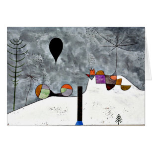 Klee - Winter, schilderij van Paul Klee