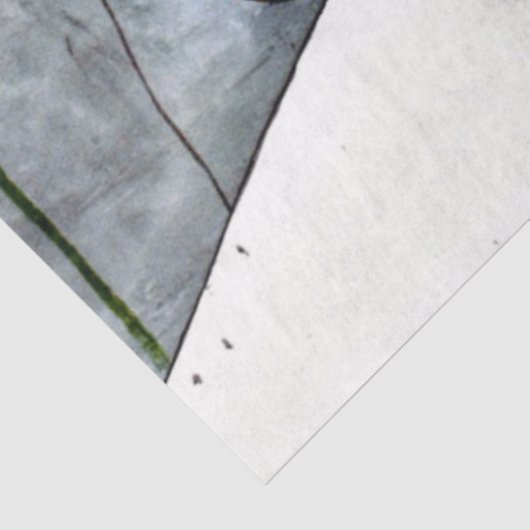 Klee - Winter Tissuepapier (Detail)