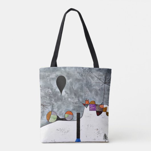 Klee - Winter, Tote Bag (Achterkant)