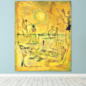 Klee - Ze gaan bijten Canvas Afdruk (Insitu (Houten vloer))