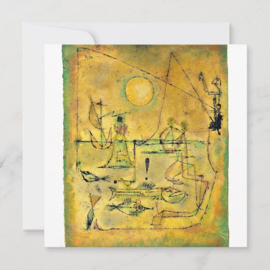 Klee - Ze gaan bijten Kaart (Voorkant)