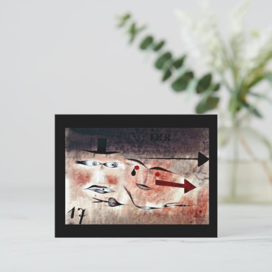 Klee - zeventien briefkaart (Staand voorkant)