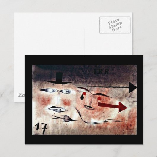 Klee - zeventien briefkaart (Voorkant / Achterkant)