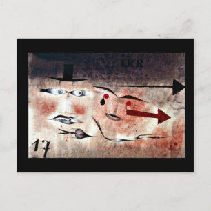 Klee - zeventien briefkaart