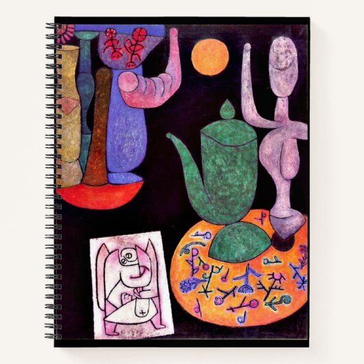Klee - Zonder titel, stilleven, 1940. Notitieboek (Voorkant)