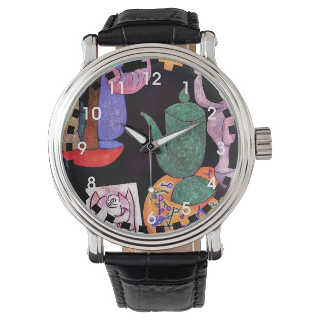 Klee - Zonder titel (Stilleven) Horloge (Voorkant)