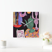 Klee - Zonder titel (Stilleven) Vierkante Klok (Huis)