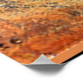 Klee - Zonsondergang, abstract kunstwerk, Poster (Hoek)