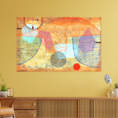 Klee - Zonsondergang Canvas Afdruk (Insitu (Woonkamer))