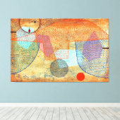 Klee - Zonsondergang Canvas Afdruk (Insitu (Houten vloer))