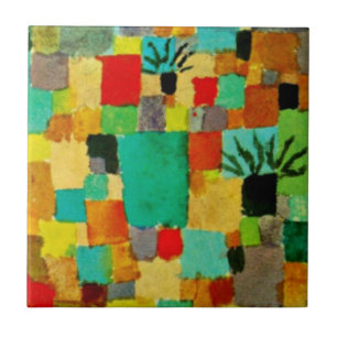 Klee - Zuid-Tunesische tuinen-1919 Tegeltje