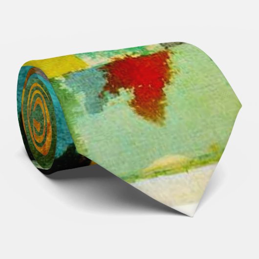 Klee - Zuid-Tunesische tuinen Stropdas (Opgerold)