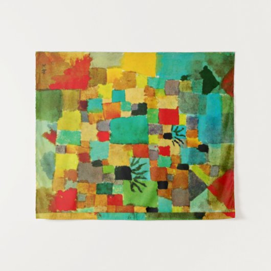 Klee - Zuid-Tunesische tuinen, Wandkleed (Voorkant (horizontaal))