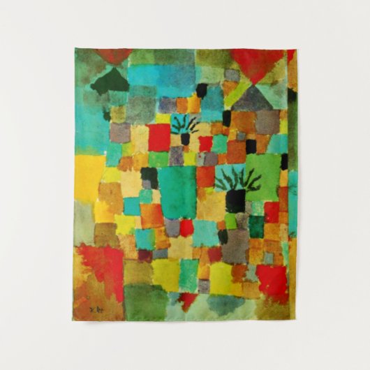 Klee - Zuid-Tunesische tuinen, Wandkleed (Voorkant)