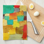 Klee - Zuidelijke (Tunesische) tuin Theedoek (Quarter Fold)