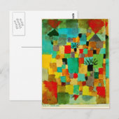 Klee - Zuidelijke Tunesische tuinen-1919 Briefkaart (Voorkant / Achterkant)