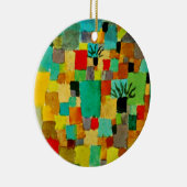 Klee - Zuidelijke (Tunesische) tuinen Keramisch Ornament (Rechts)