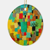 Klee - Zuidelijke (Tunesische) tuinen Keramisch Ornament (Links)