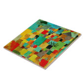 Klee - Zuidelijke Tunesische tuinen Tegeltje (Zijkant)